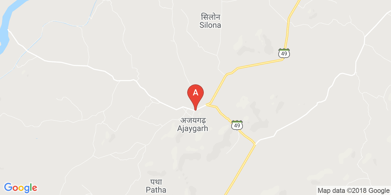 Ajaigarh map