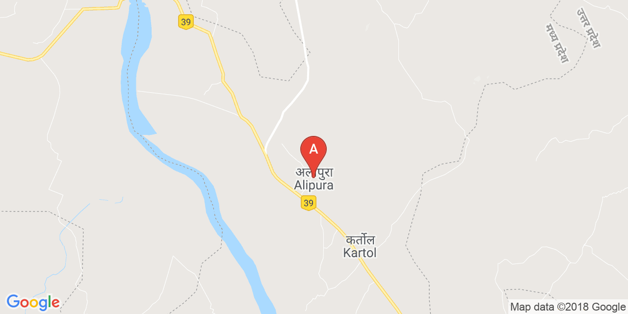 Alipura map