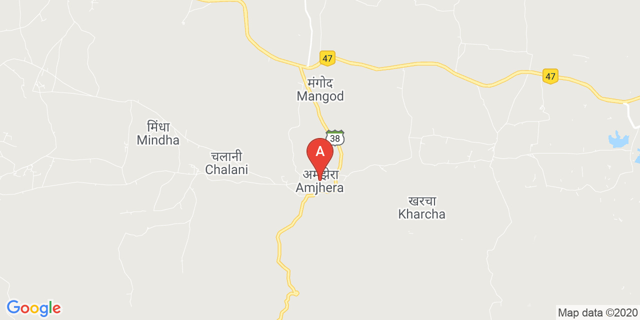 Amjhera map