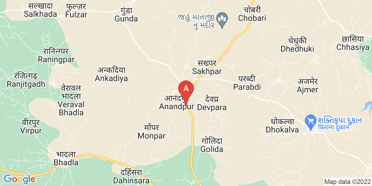 Anandpur map