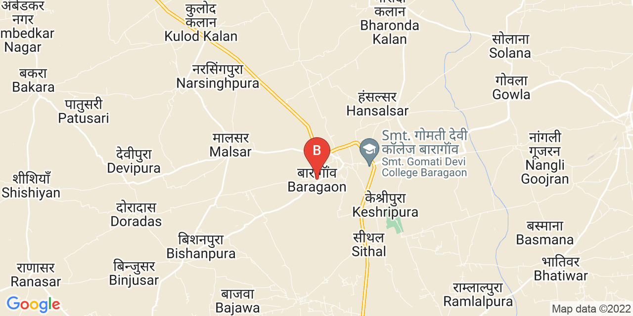 Badagaon map