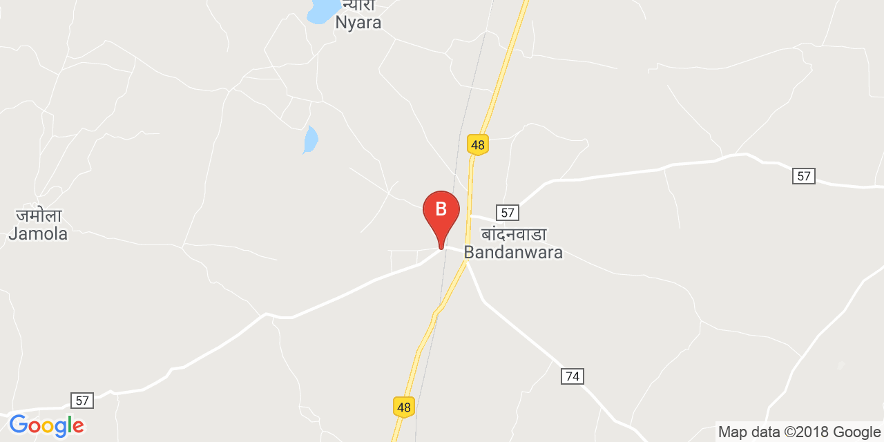 Bandanwara map