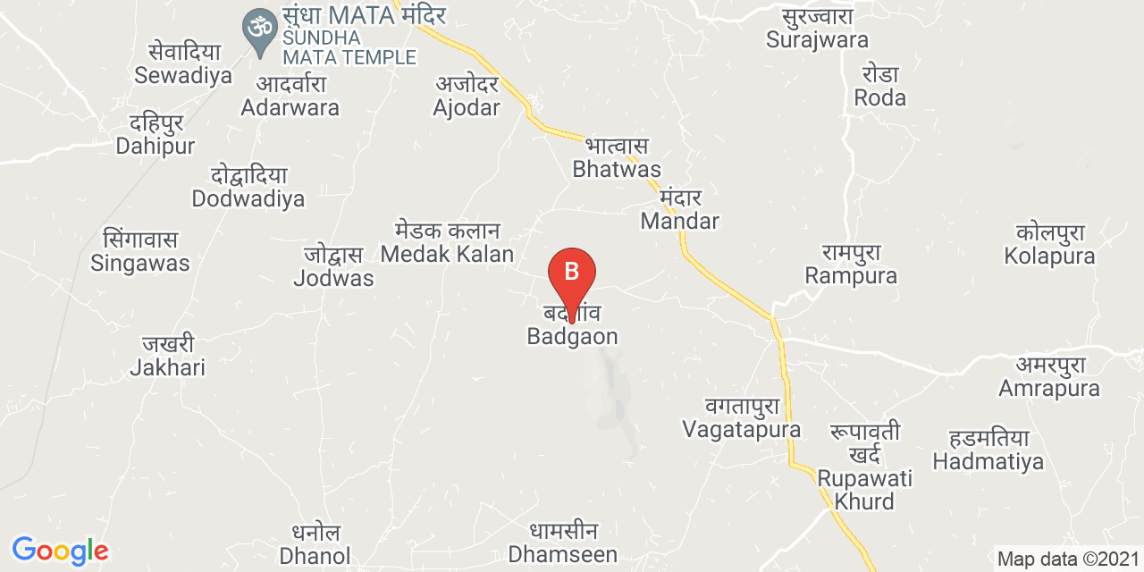 Badgaon map