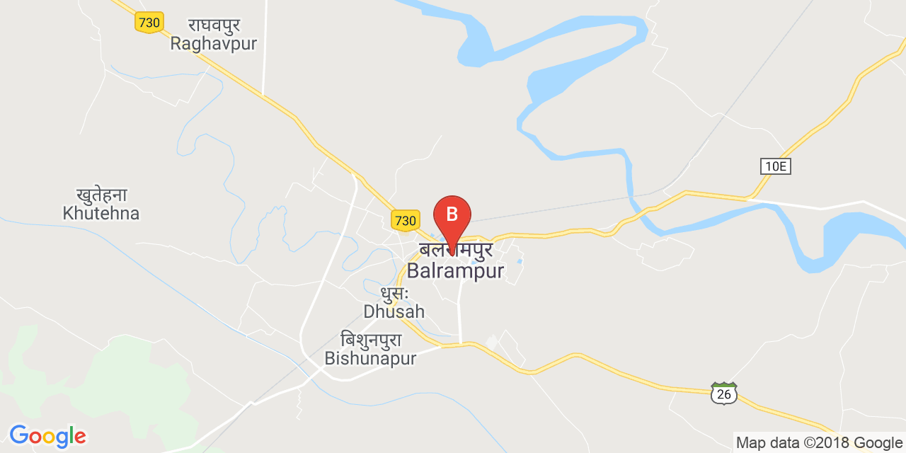 Balrampur map