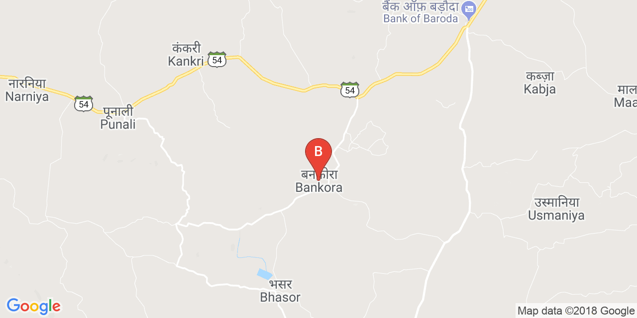 Bankora map