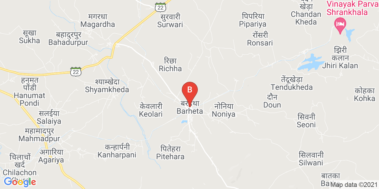 Barheta map