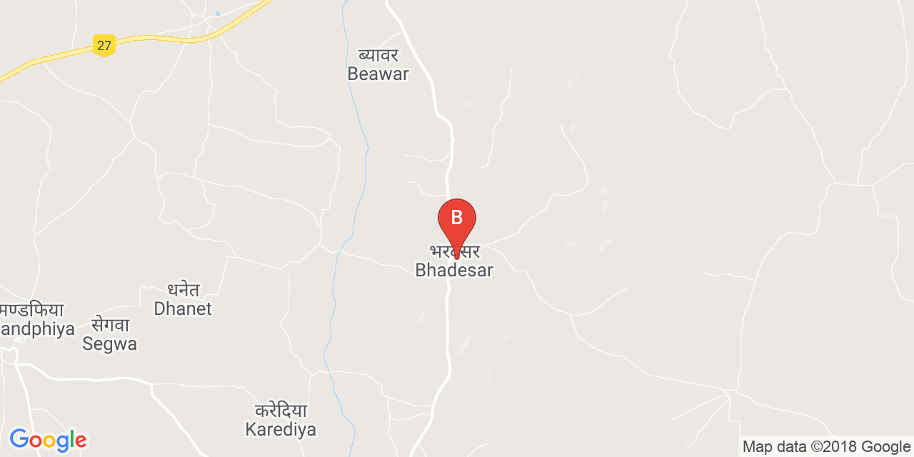 Bhadesar map