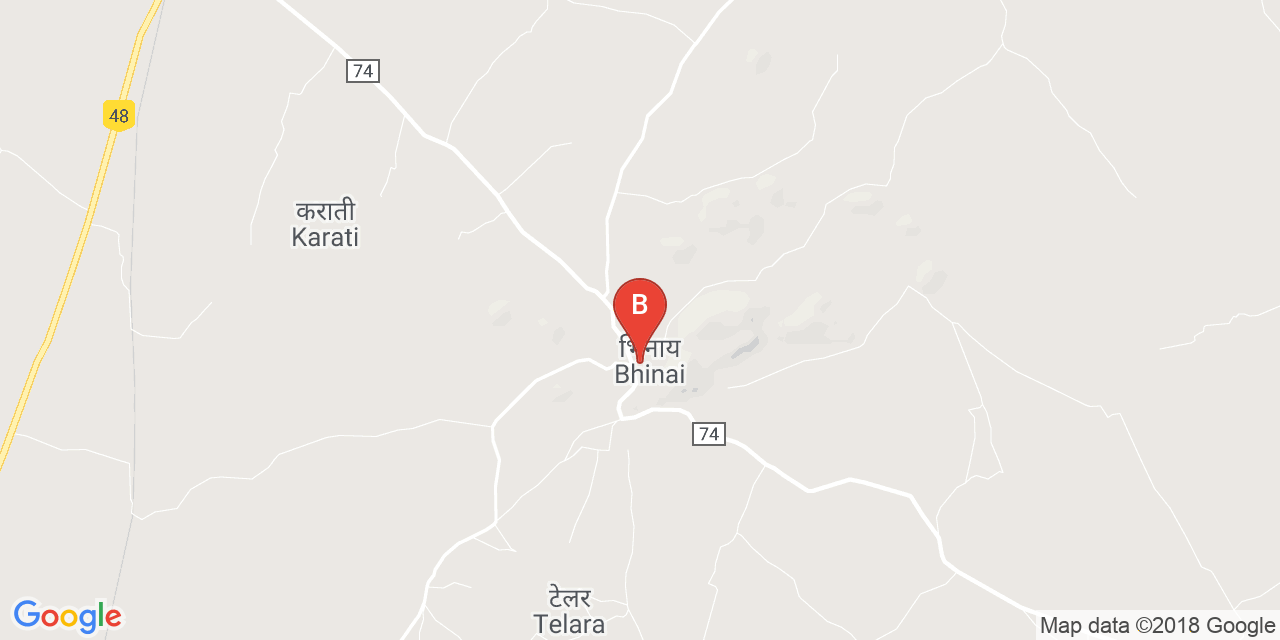 Bhinai map