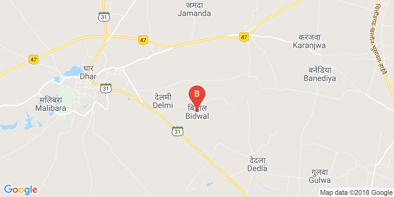 Bidwal map