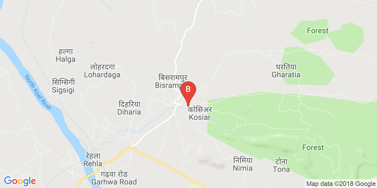 Bishrampur map