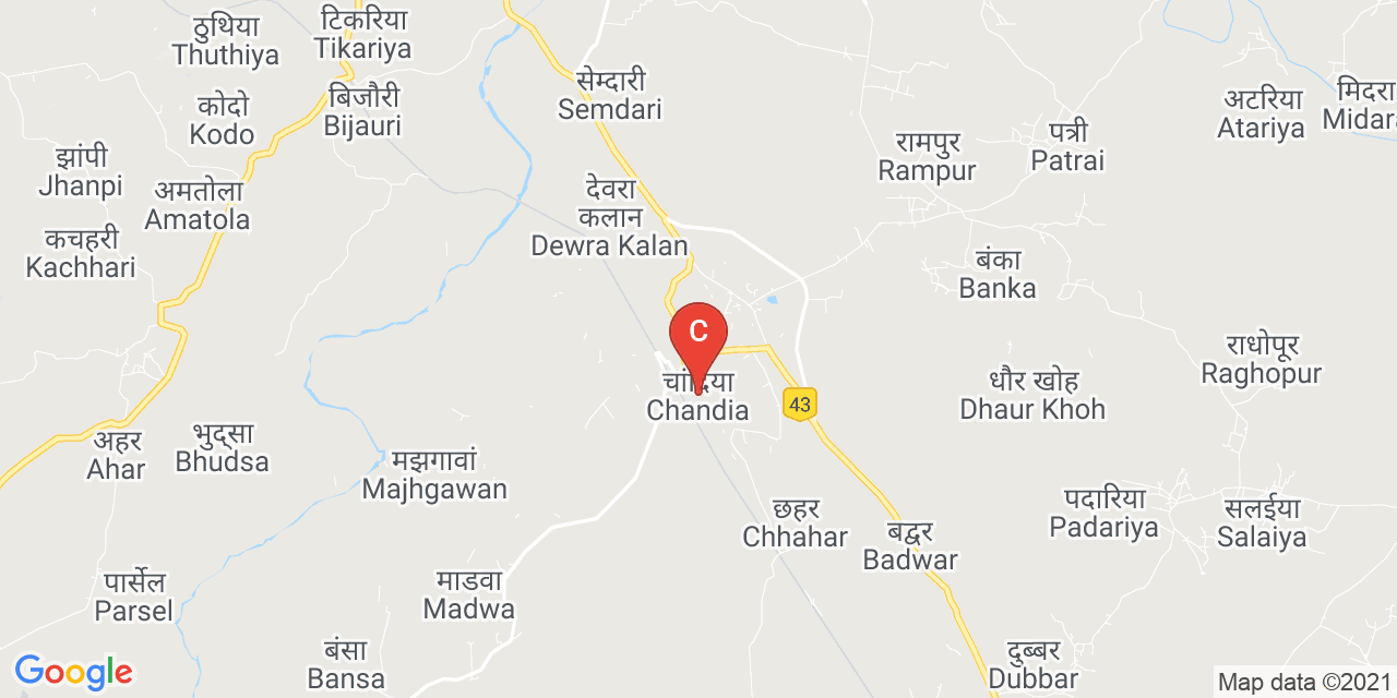 Chandiya map