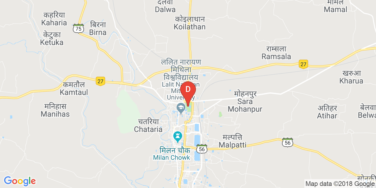 Darbhanga map