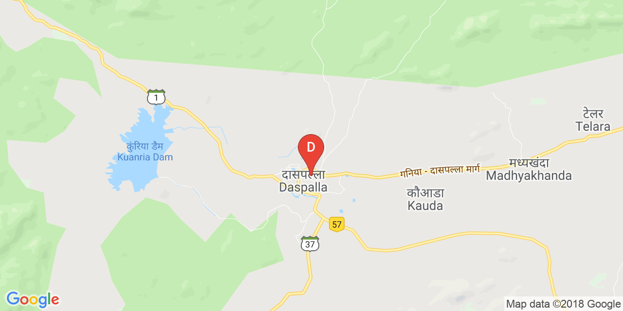 Daspalla map