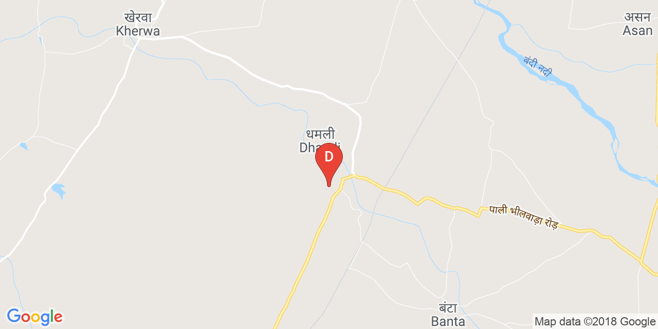 Dhamli map