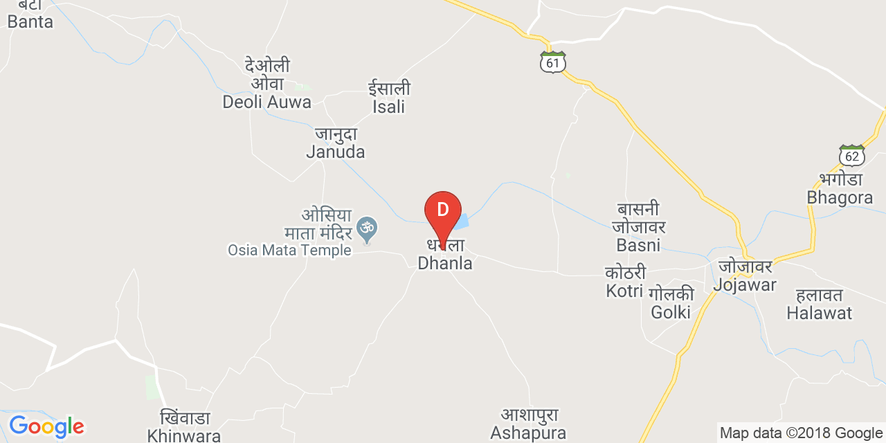 Dhanla map