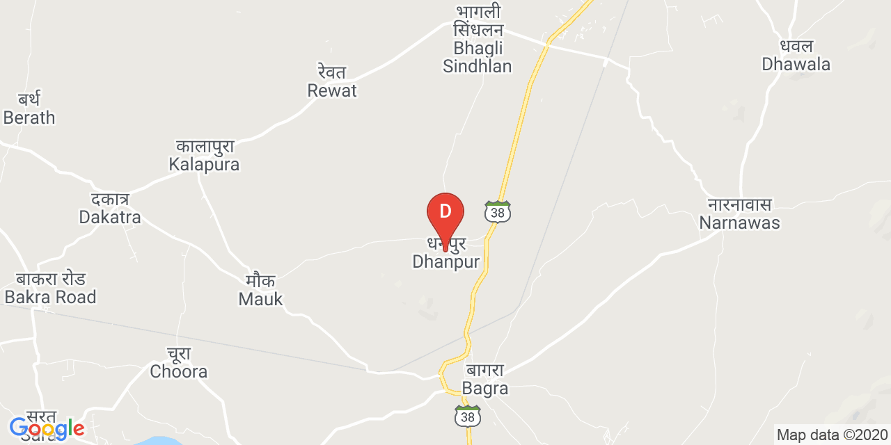 Dhanpur map