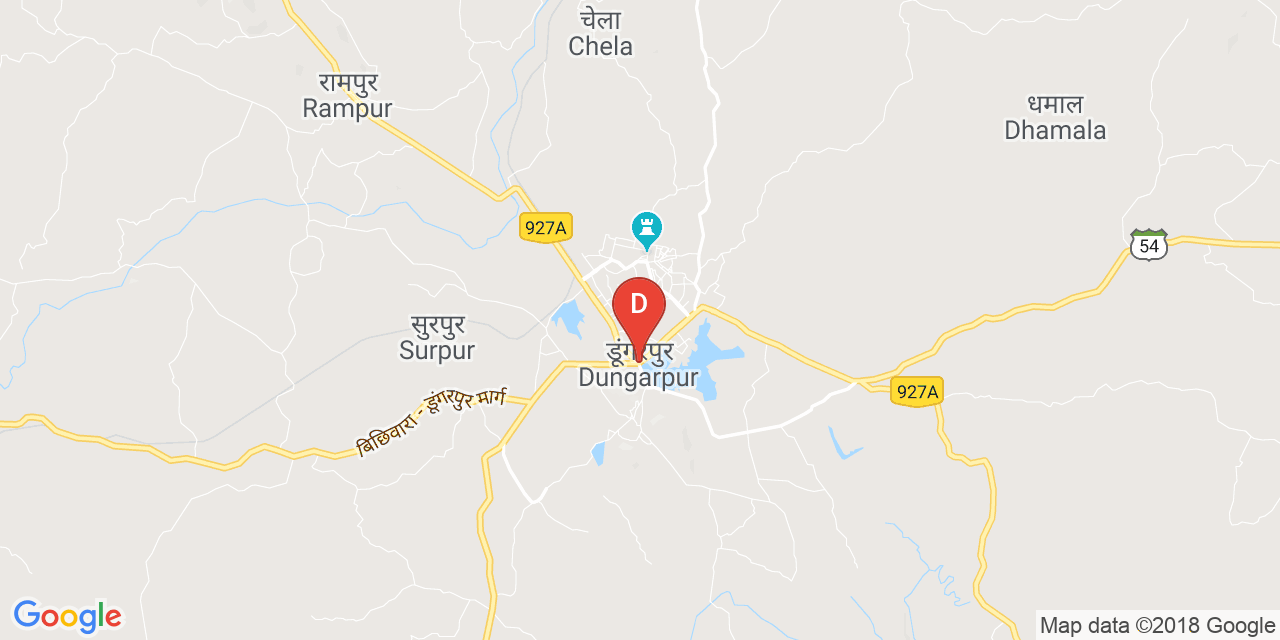 Dungarpur map