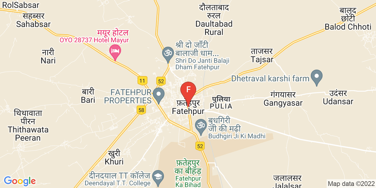 Fatehpur map