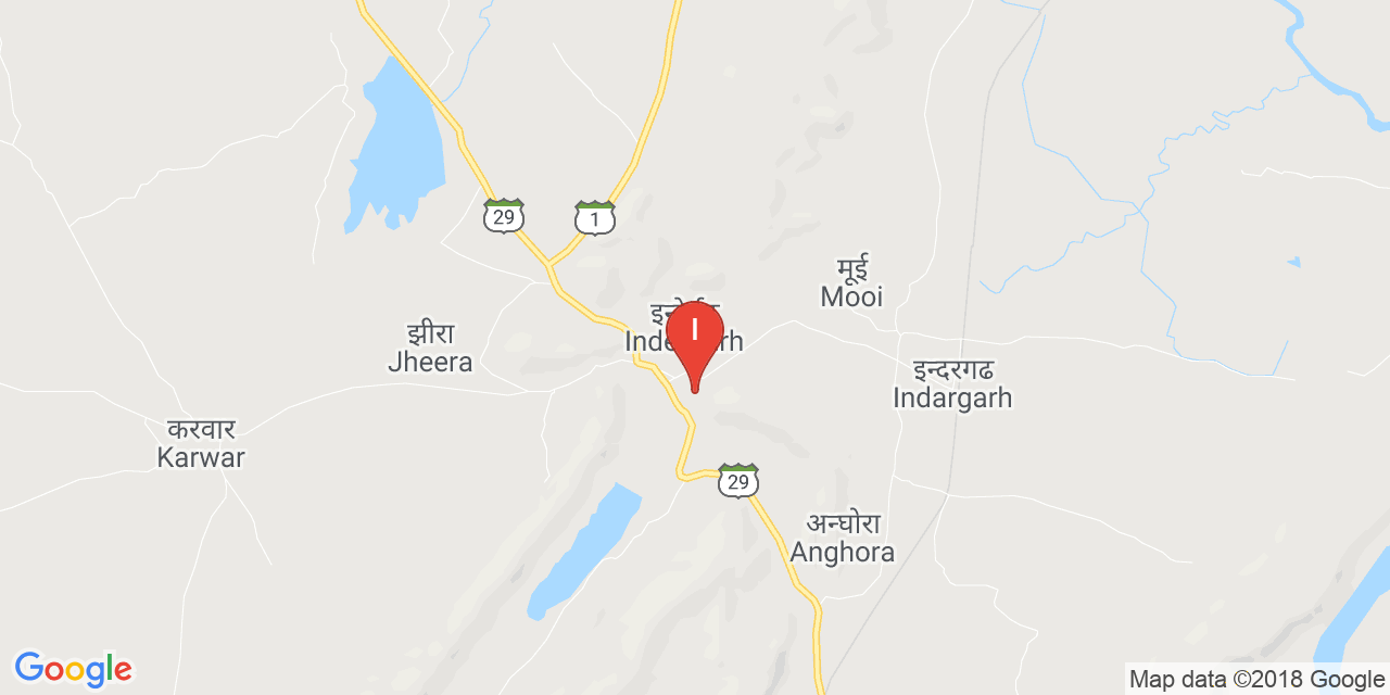 Indargarh map