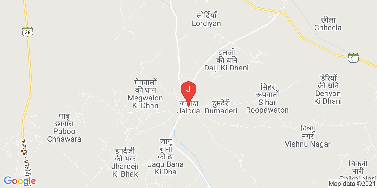 Jalora map