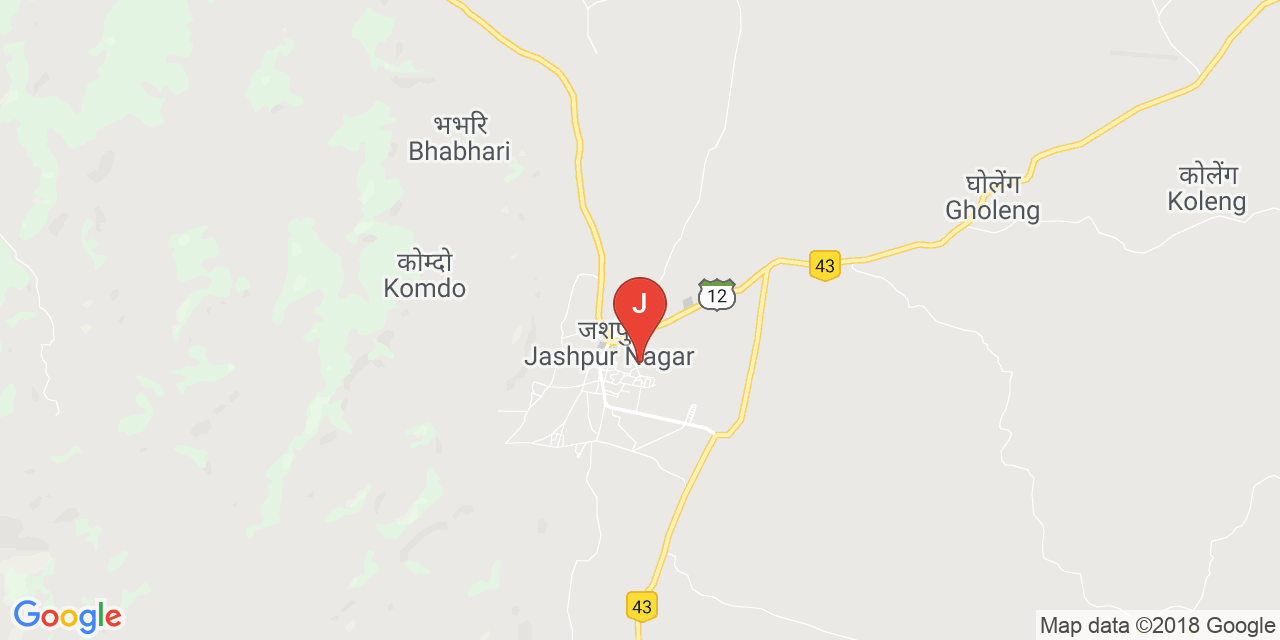 Jashpur map