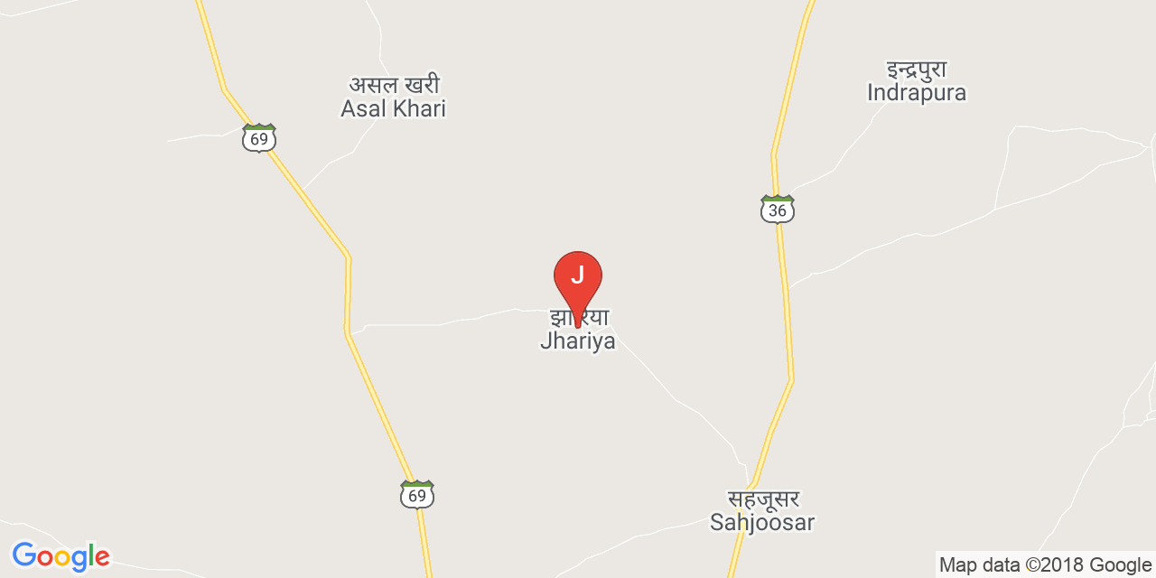Jhariya map