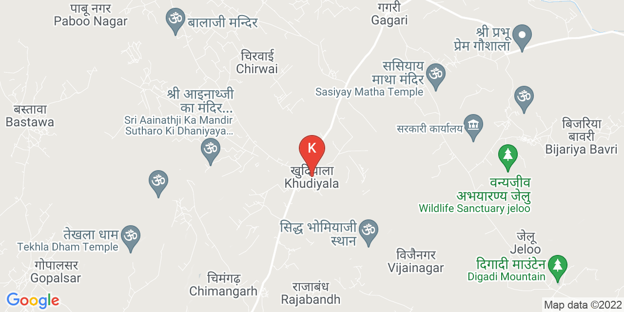 Khudiyala map
