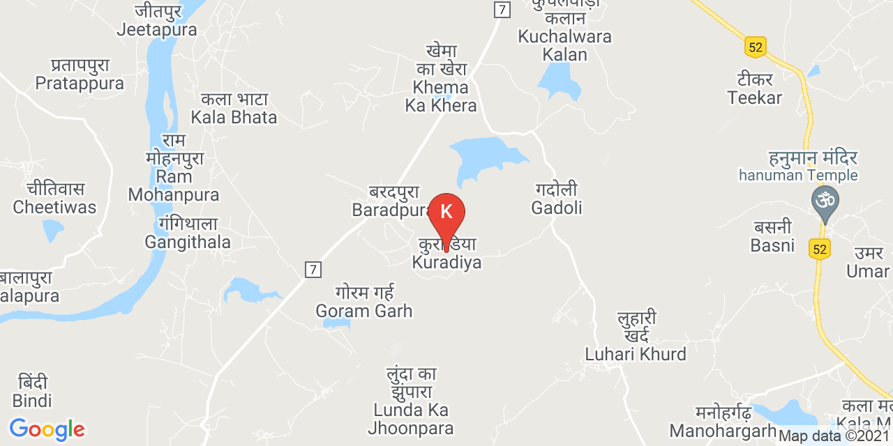 Kuradiya Medi map