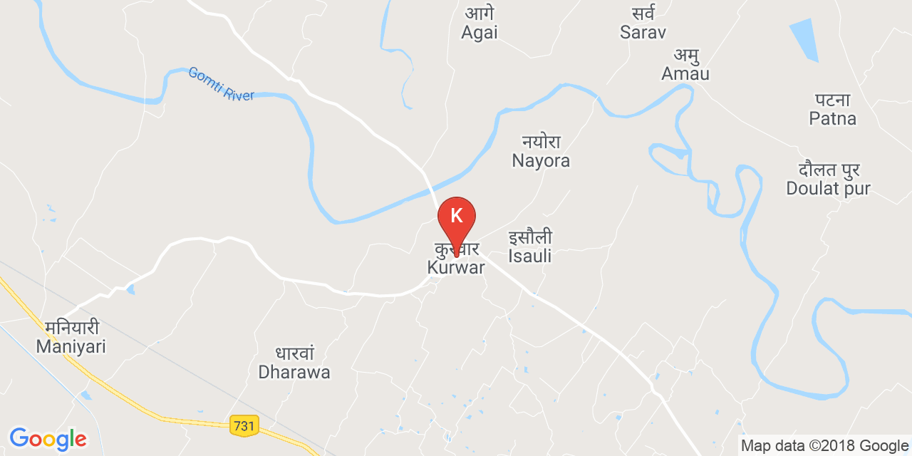 Kurwar map