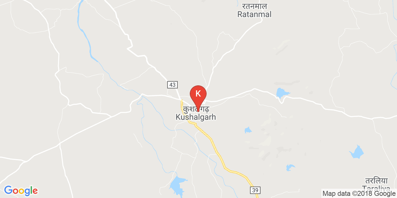 Kushalgarh map