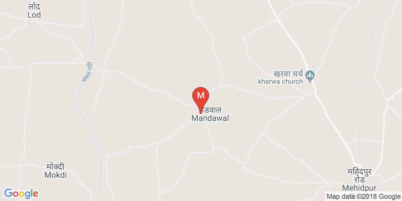 Mandawal map