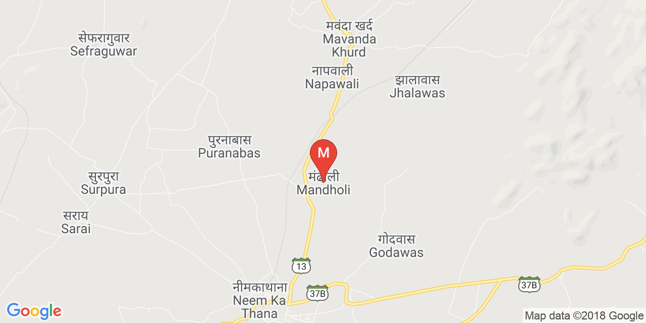 Mandholi map