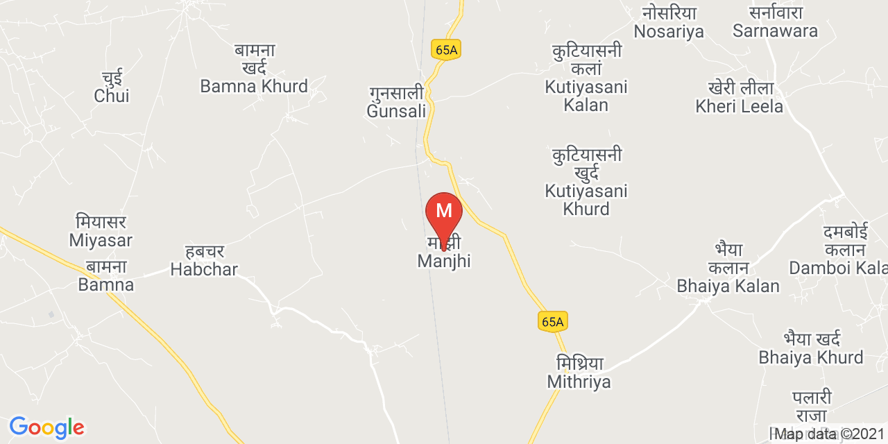 Manjhi map