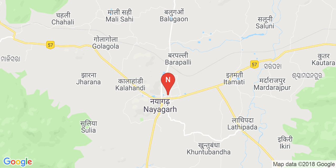 Nayagarh map