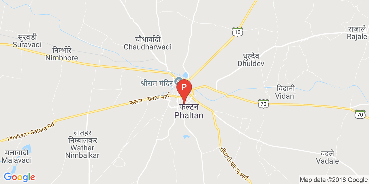Phaltan map