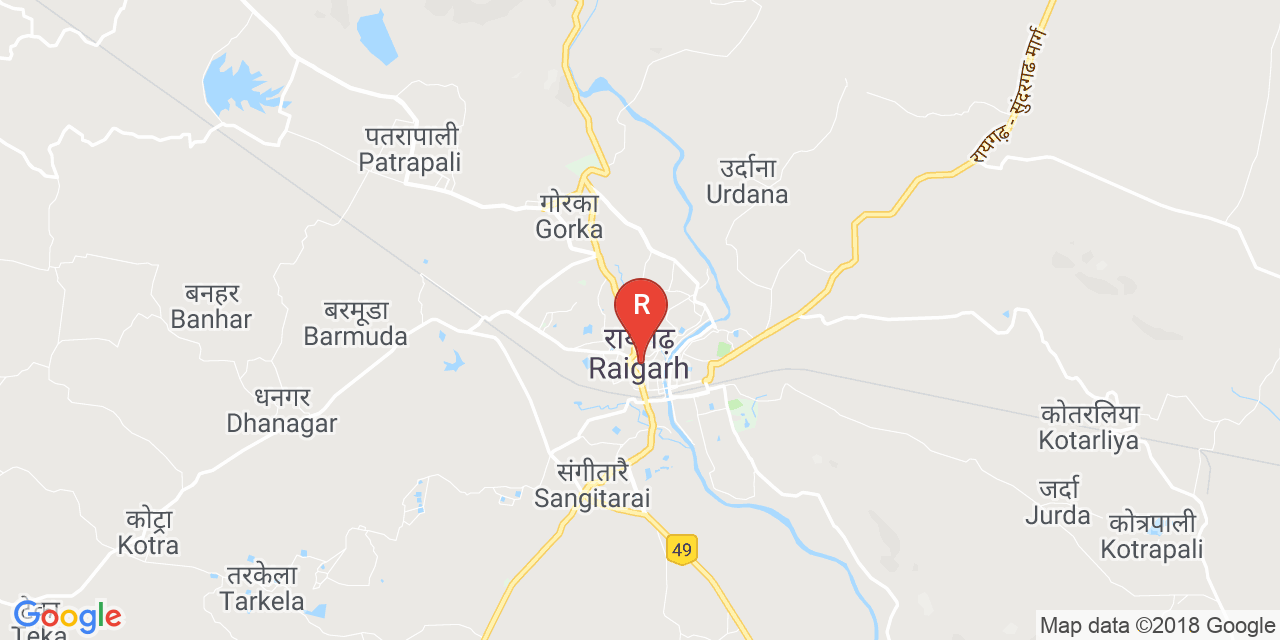 Raigarh map