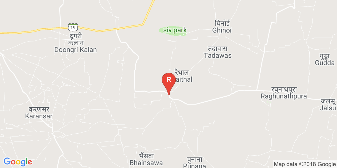 Raithal map