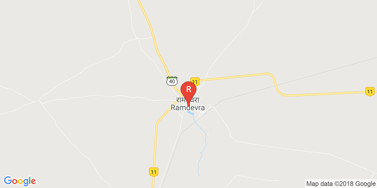Ramdevra map