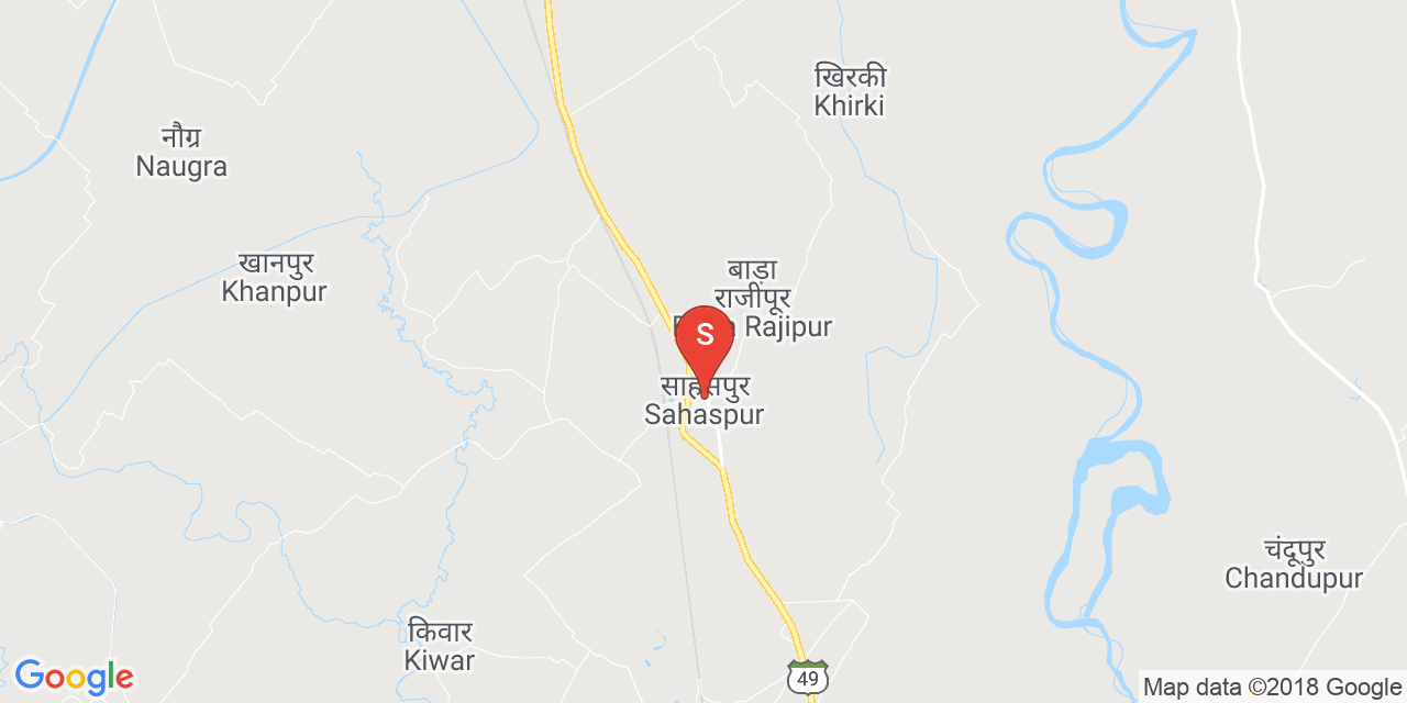 Sahaspur map
