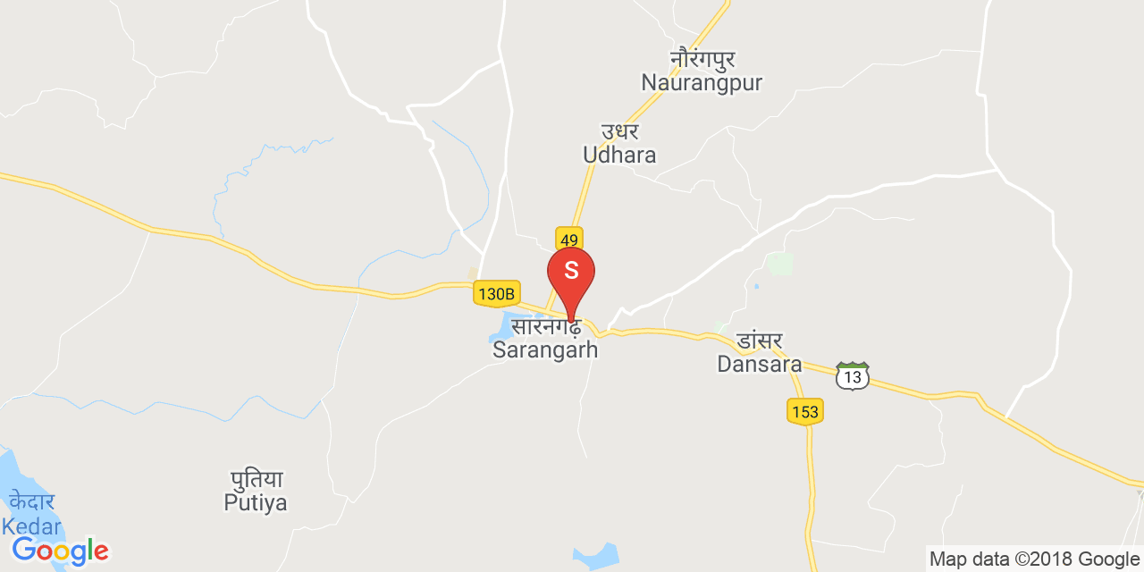 Sarangarh map