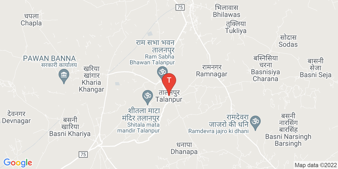 Talanpur map