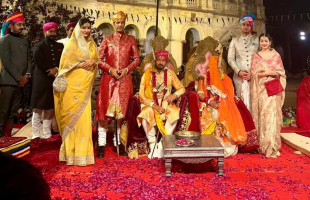 Banswara Maharawal Shriman Jagmal Singh ji was married to Princess Trishuliniji Pratapsinh Hanuvantsinh Jadeja of Kutch Bhuj State.
