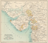 Baroda state in 1909 (Baroda)