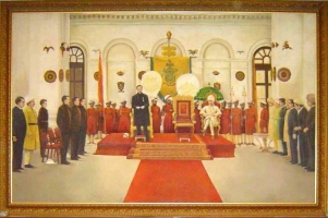 Cooch Behar Durbar Hall, Maharaja Rajrajendra Narayan