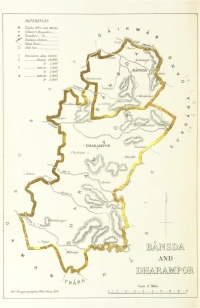 Dharampur State Map (Dharampur)