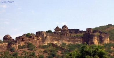 Indargarh Fort from side, Bundi (Indargarh)