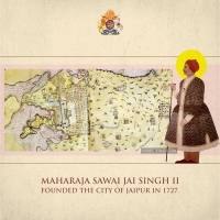 Jaipur was founded by Maharaja Sawai Jai Singh II in the year 1727 (Jaipur)