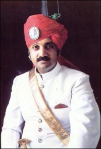 HH Raj Rajeshwar Saramad-i-Rajha-i-Hindustan Maharajadhiraja Maharaja Shri GAJ SINGHJI II Sahib Bahadur