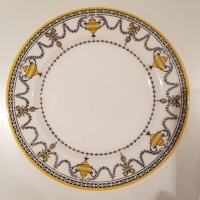 Ratlam State dinner plate