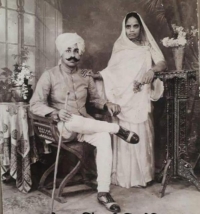 Thakur Gopal Singh and Thakurani Sajjan Kunwar (Achlawada)
